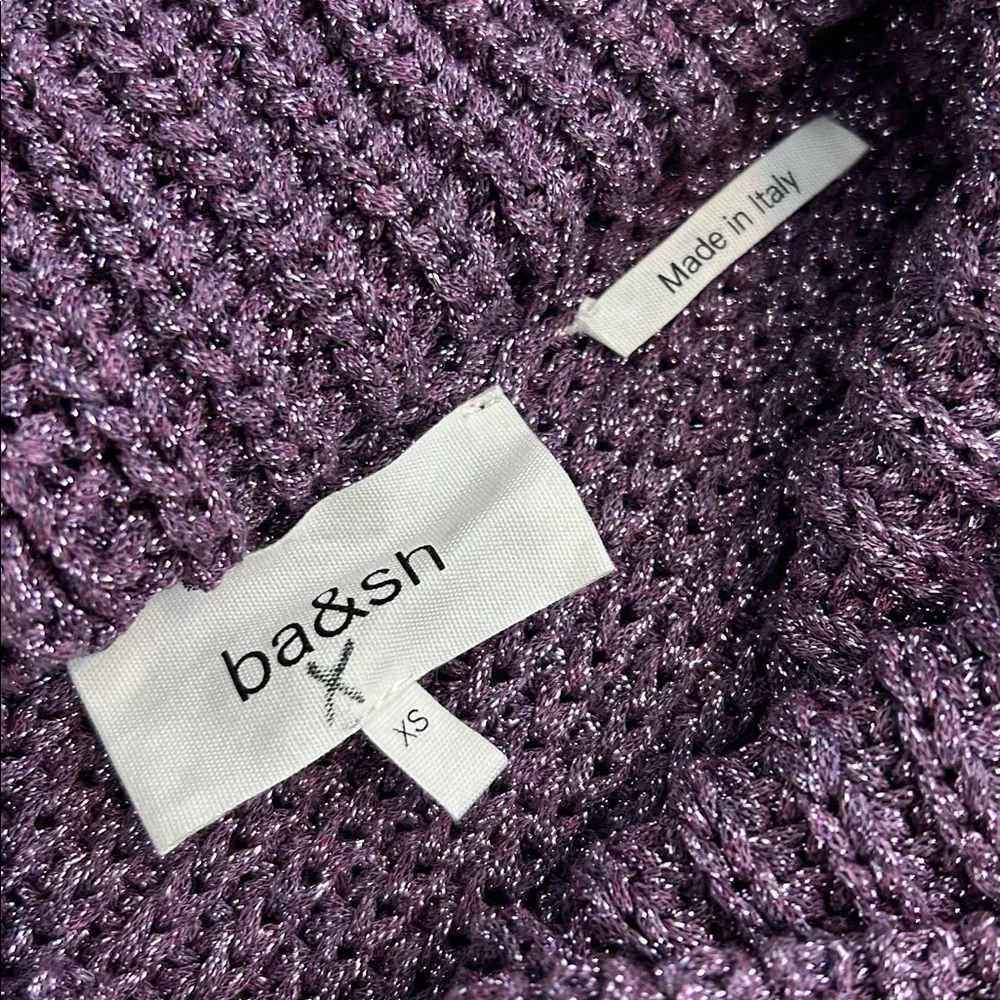 Ba&sh Lady Pullover in Grape Violet